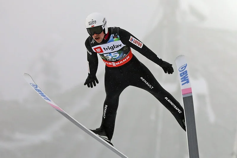 Najlepszy z Polaków Piotr Żyła był siódmy w Planicy.