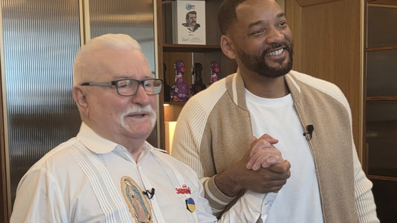 Will Smith pierwszy raz w Polsce. Spotkał się z... Lechem Wałęsą Will Smith pierwszy raz w Polsce. Spotkał się z Lechem Wałęsą