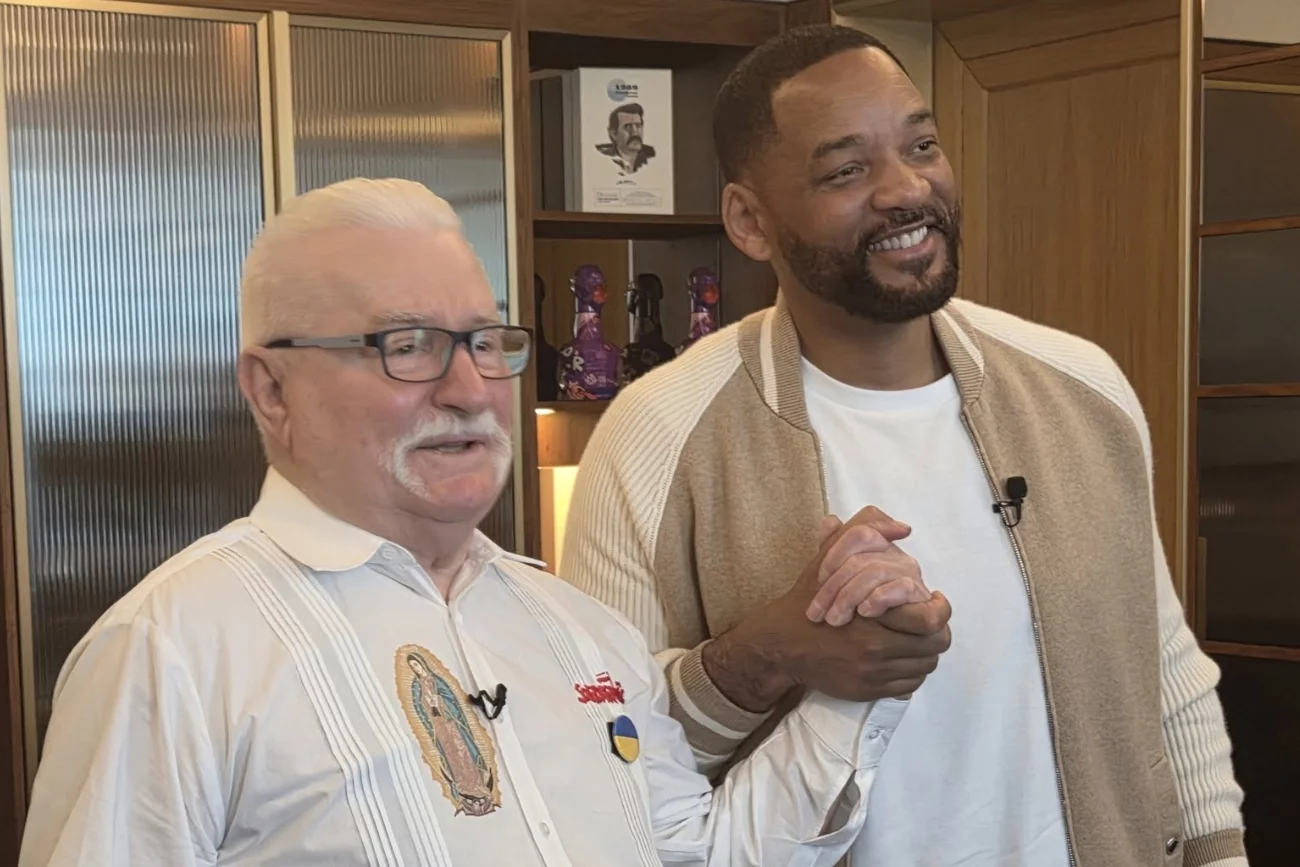 Will Smith pierwszy raz w Polsce. Spotkał się z... Lechem Wałęsą Will Smith pierwszy raz w Polsce. Spotkał się z Lechem Wałęsą