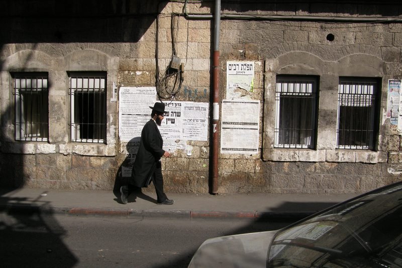 Dzielnica Mea Shearim w Jerozolimie.