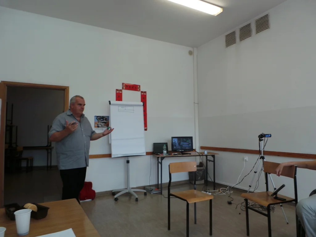 Alex Barszczewski, prowadzący Warsztaty komunikacyjne dla osób niepełnosprawnych