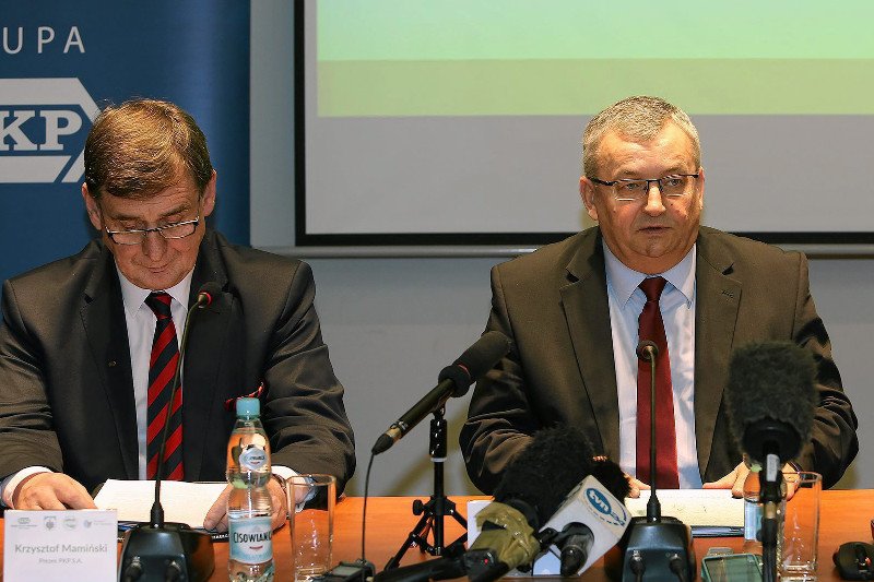 Krzysztof Mamiński i Andrzej Adamczyk podczas spotkania w Zakopanem w kwietniu bieżącego roku.