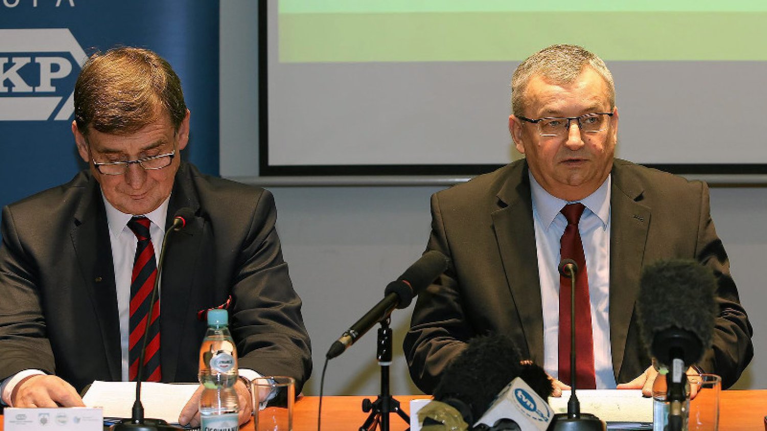 Krzysztof Mamiński i Andrzej Adamczyk podczas spotkania w Zakopanem w kwietniu bieżącego roku.