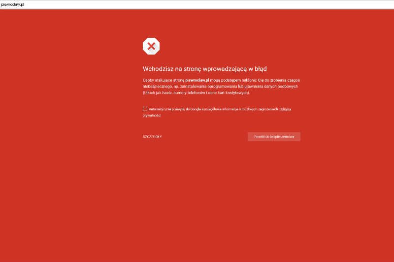 Ktoś zhakował stronę PiS we Wrocławiu i rozkleił w mieście uderzające w ugrupowanie plakaty.