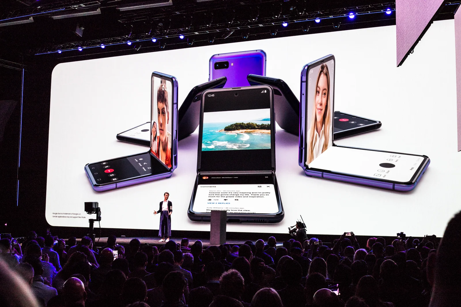 Galaxy Z Flip został zaprezentowany 11 lutego na evencie Unpacked w San Francisco