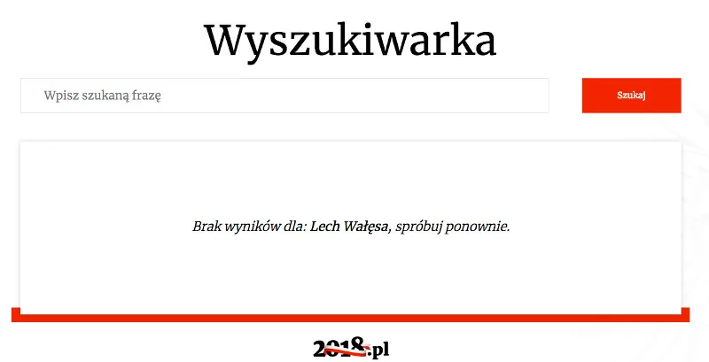 Ani słowa o Lechu Wałęsie na portalu poświęconym 100-leciu niepodległości Polski.