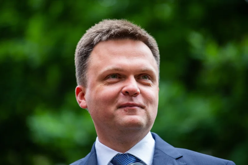 Szymon Hołownia postanowił oddać swój głos na Rafała Trzaskowskiego.