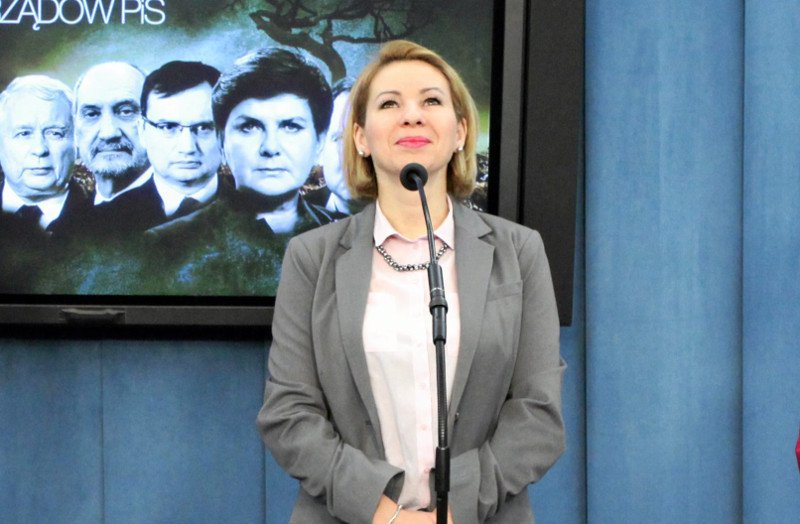 Posłanka Nowoczesnej Elżbieta Stępień