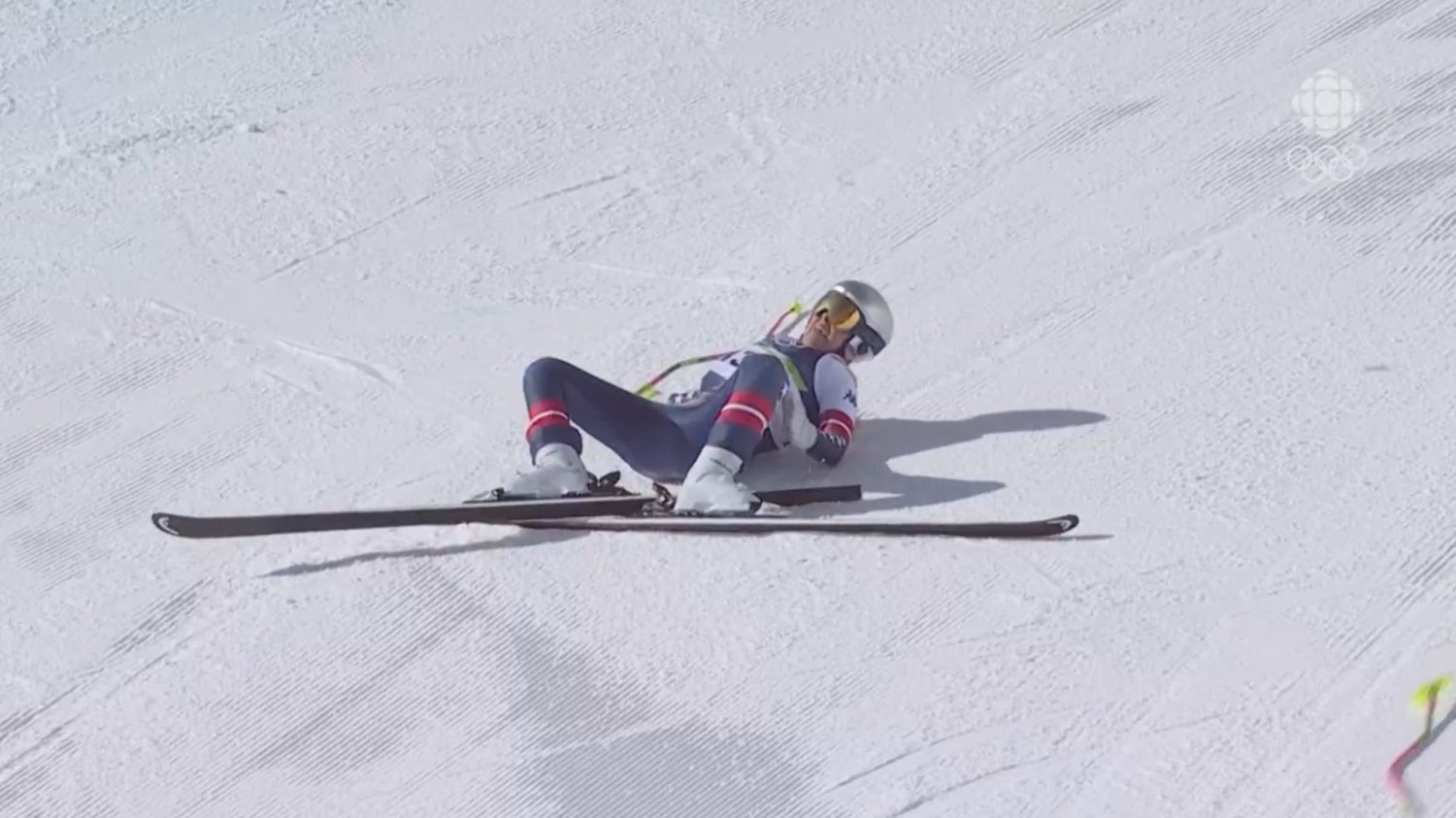 Nagranie upadku Lindsey Vonn na IO w Mediolanie Jest nagranie upadku Lindsey Vonn