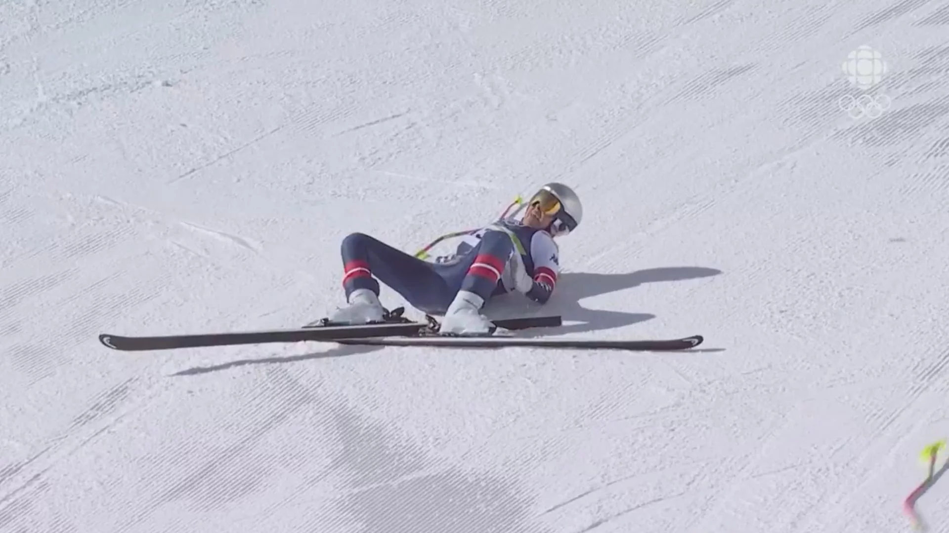 Nagranie upadku Lindsey Vonn. Najpierw krzyk bólu, później wymowna cisza