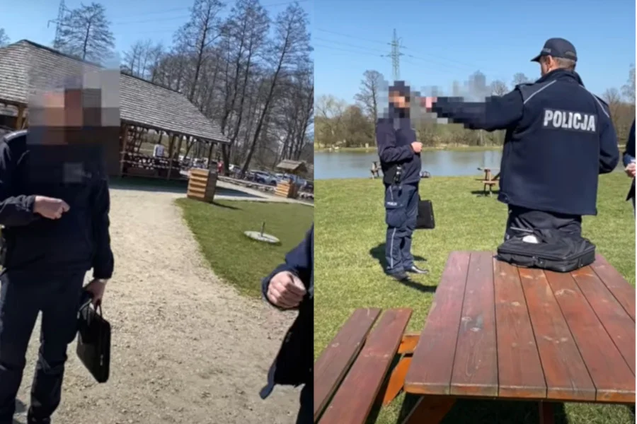 Policjanci przeprowadzili kuriozalną interwencję w smażalni ryb w Mikołowie