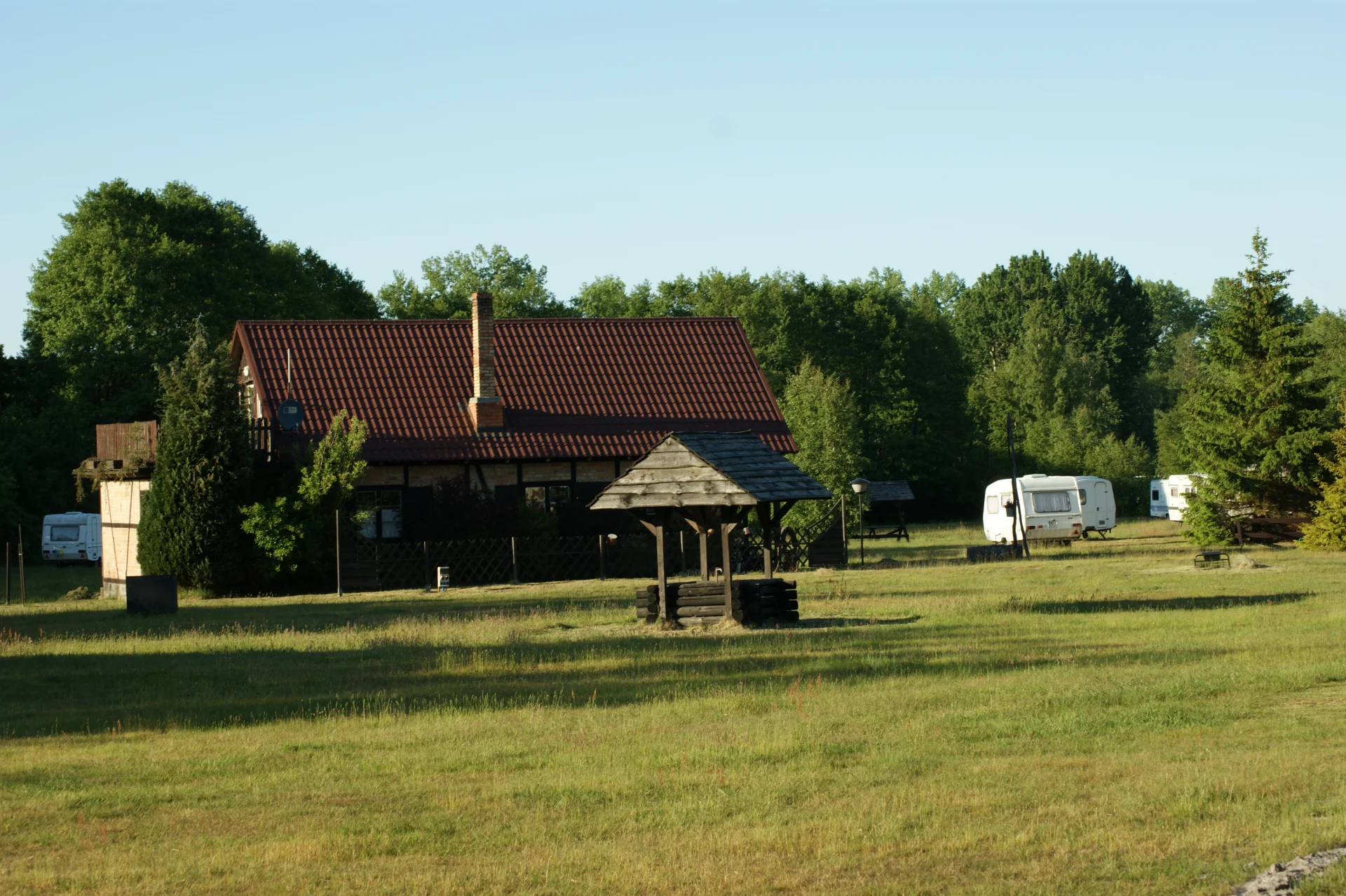 Karczma na polu namiotowym w Białogórze
