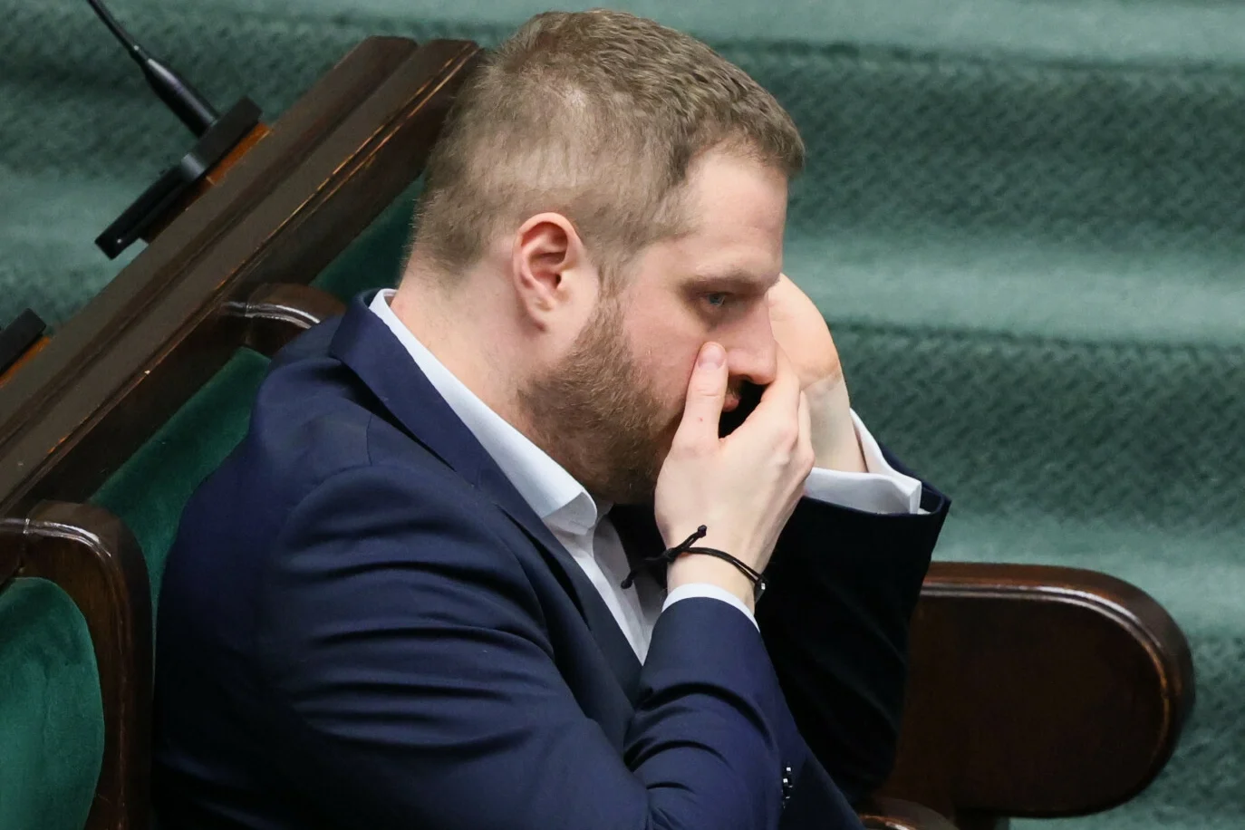 Politycy PiS wymownie ws. Wojciechowskiej van Heukelom. Na zdjęciu Janusz Cieszyński.