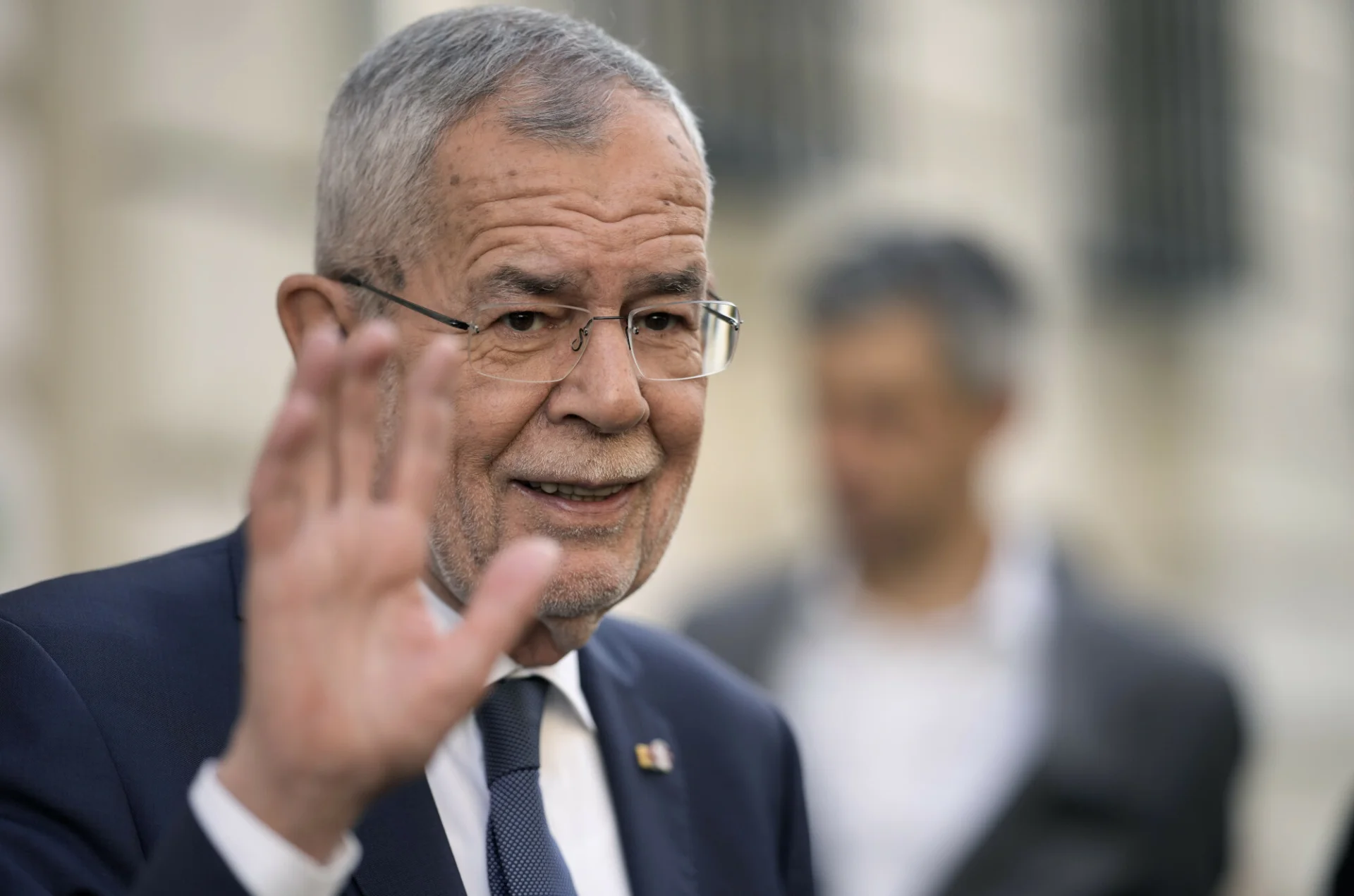 Prezydent Austrii Alexander van der Bellen.