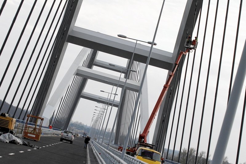 Otwarcie nowego mostu w Toruniu poprzedza impreza za 250 tys. zł