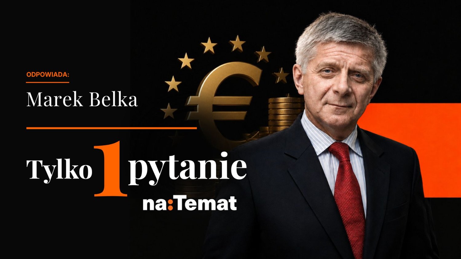 Prof. Marek Belka w wywiadzie z cylku "Tylko 1 pytanie naTemat" w portalu naTemat.pl.