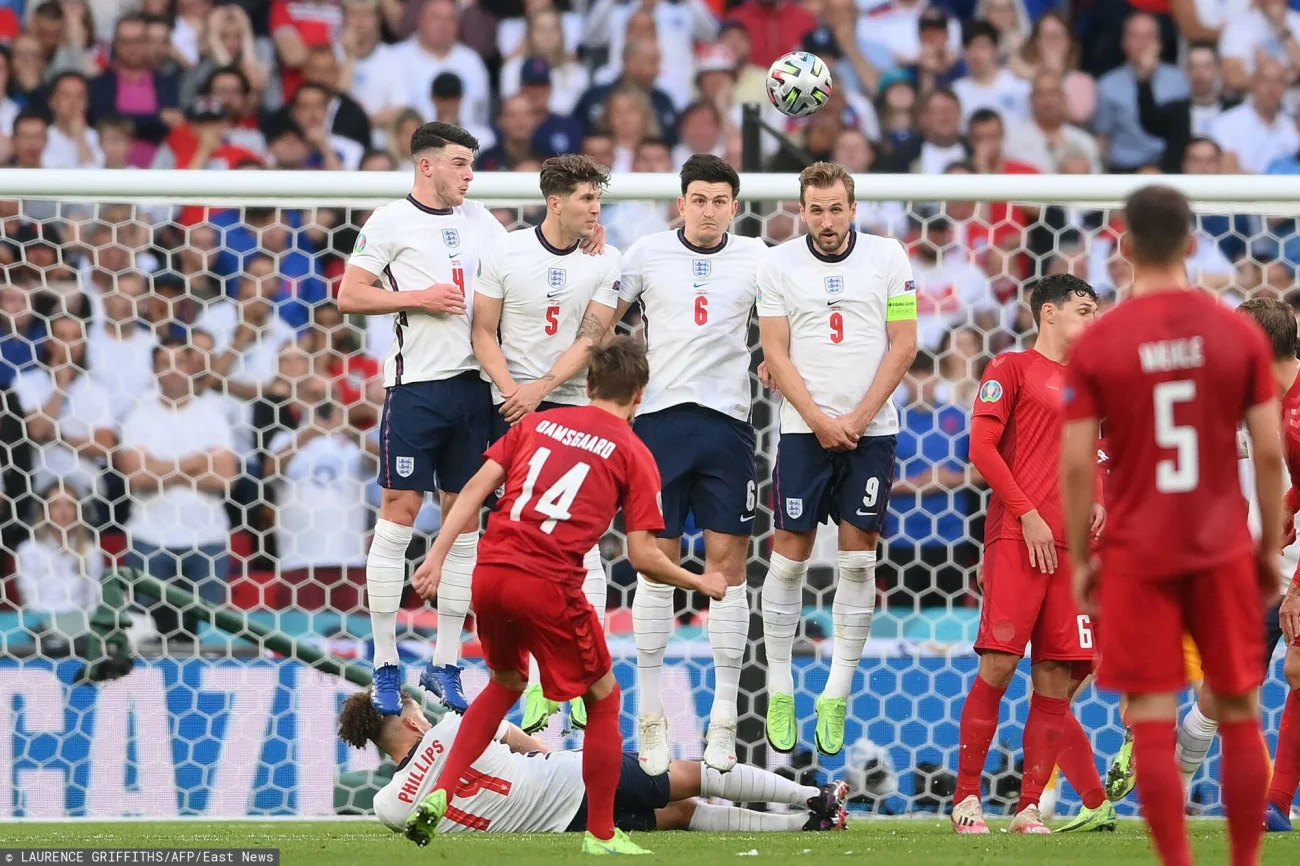 Mikkel Damsgaard dał prowadzenie Danii w meczu z Anglią w półfinale Euro 2020