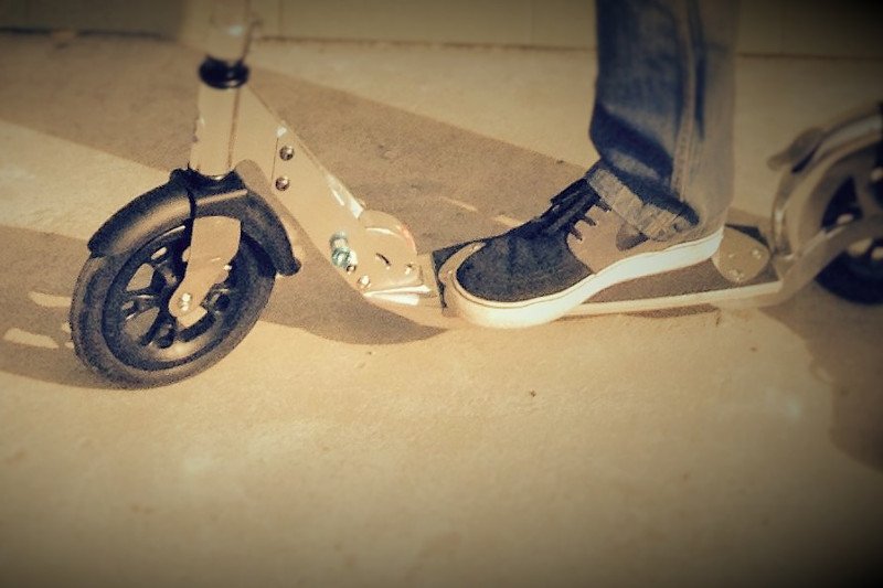 Rajd hulajnogą po Polsce zaczął się od prezentu dla kilkuletniego syna.