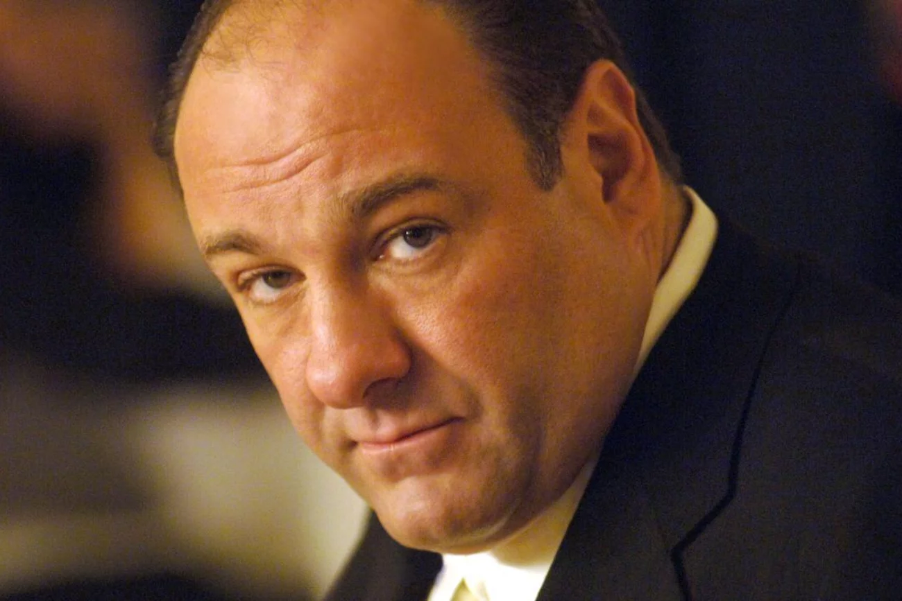 James Gandolfini w serialu "Rodzina Soprano".