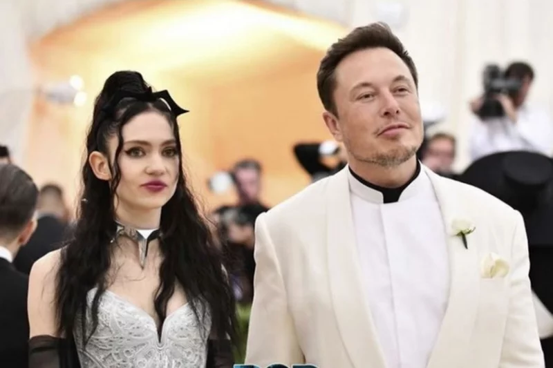 Syn Elona Muska i Grimes ma już prawie rok.