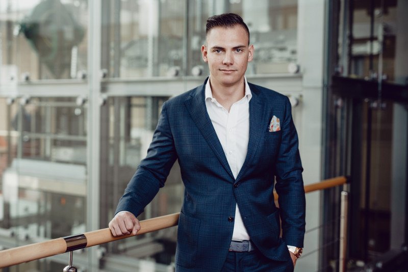 Martin Kaczmarski, prezes Kaczmarski Group, kierowca rajdowy i wyścigowy oraz golfista