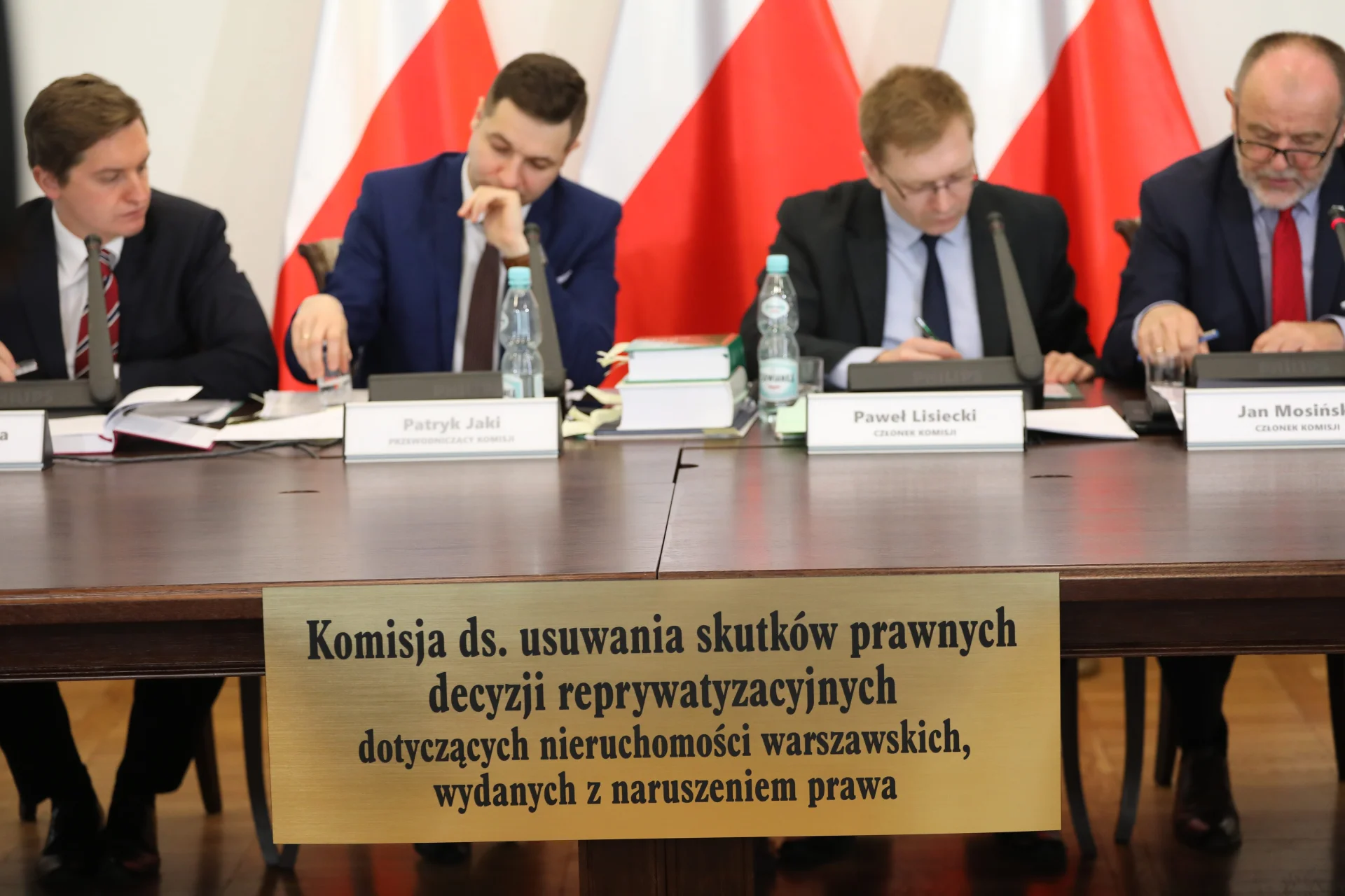 Posiedzenie komisji weryfikacyjnej ds. reprywatyzacji