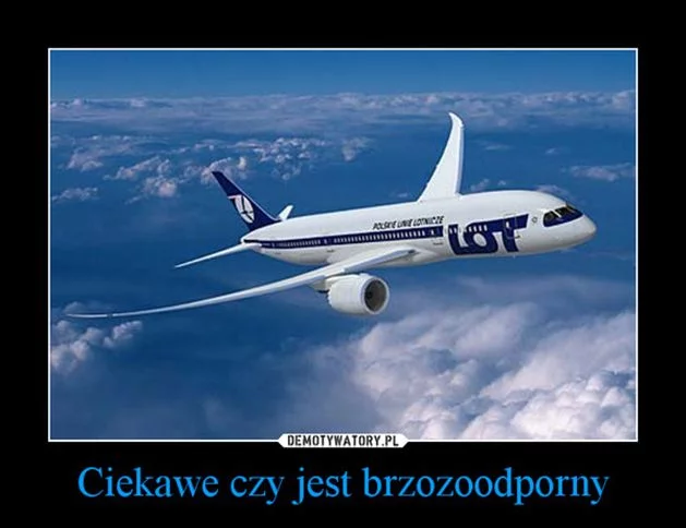 Przegląd memów o Dreamlinerze.