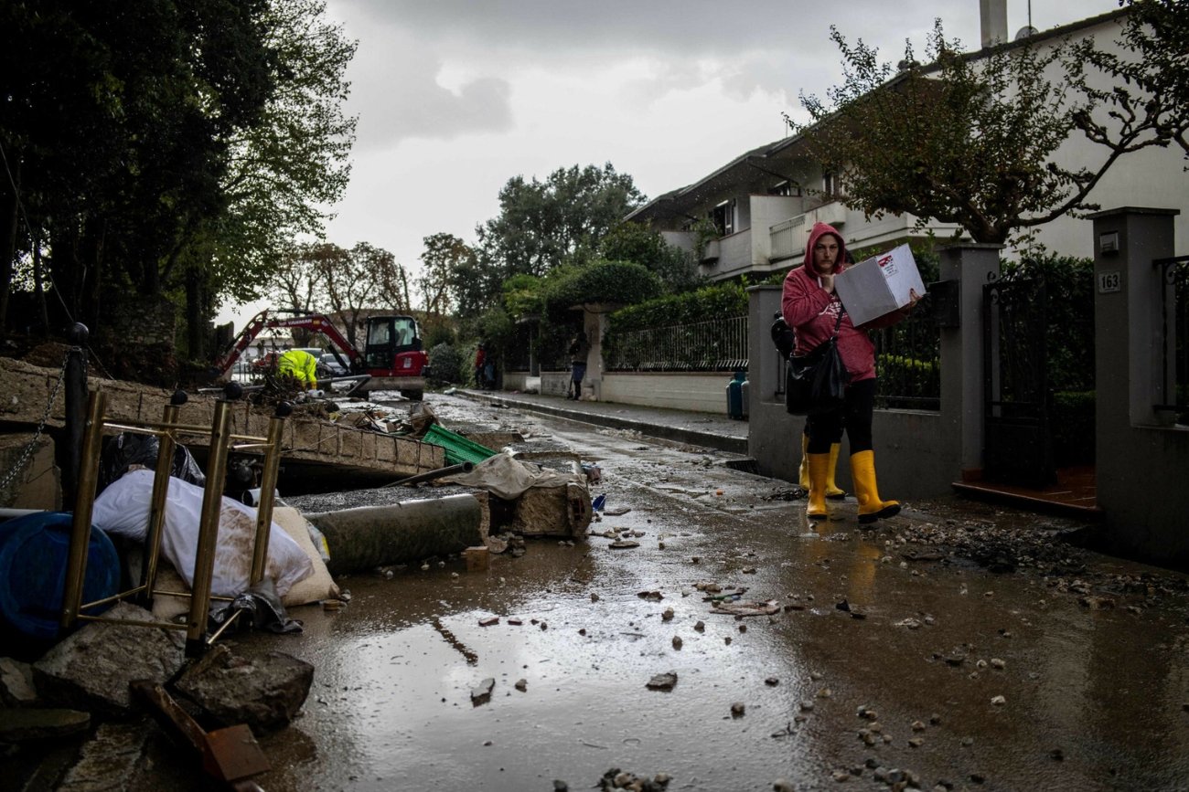 Huragan Ciaran zbiera w Europie śmiertelne żniwo