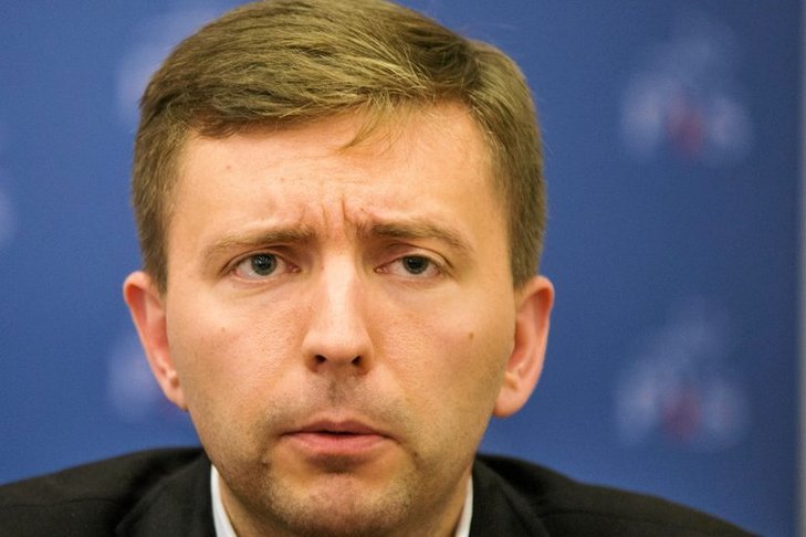 Łukasz Schreiber zaliczył wpadkę przy podawaniu liczby zakażeń koronawirusem.