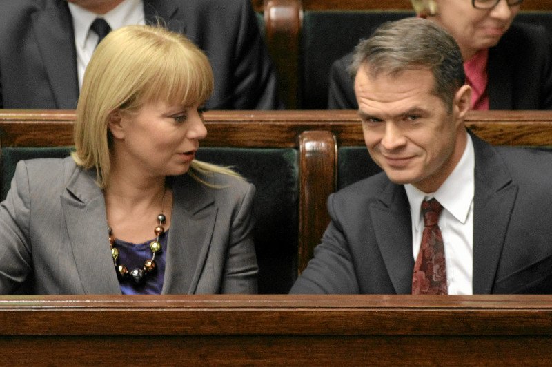 Elżbieta Bieńkowska i Sławomir Nowak dobrze znają się z ław sejmowych.