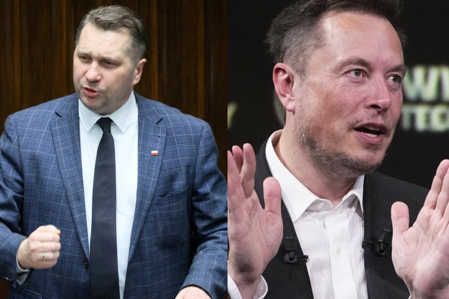 Czarnek napisał do Muska.