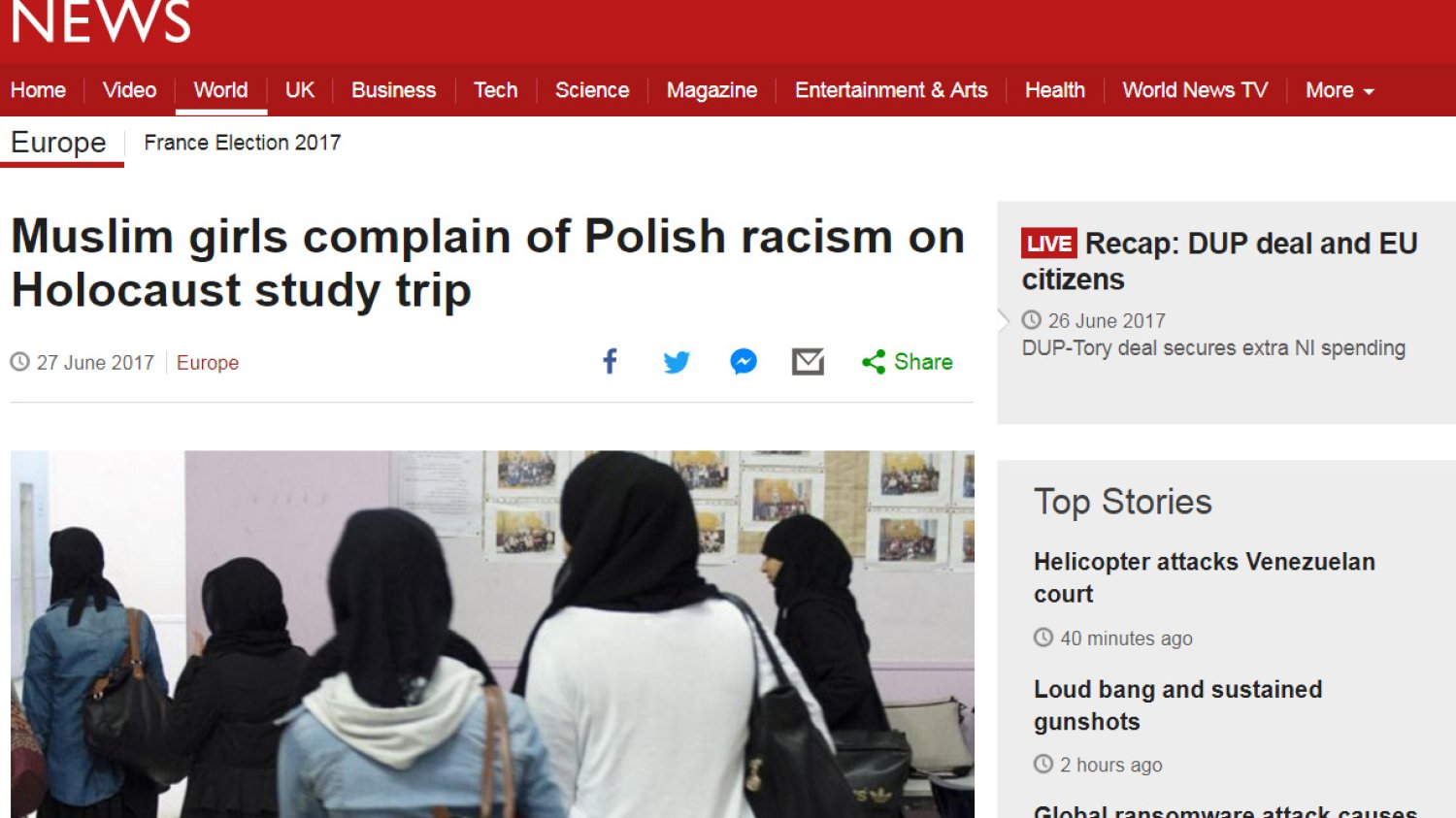 Artykuł wzbudził furię na prawicy.