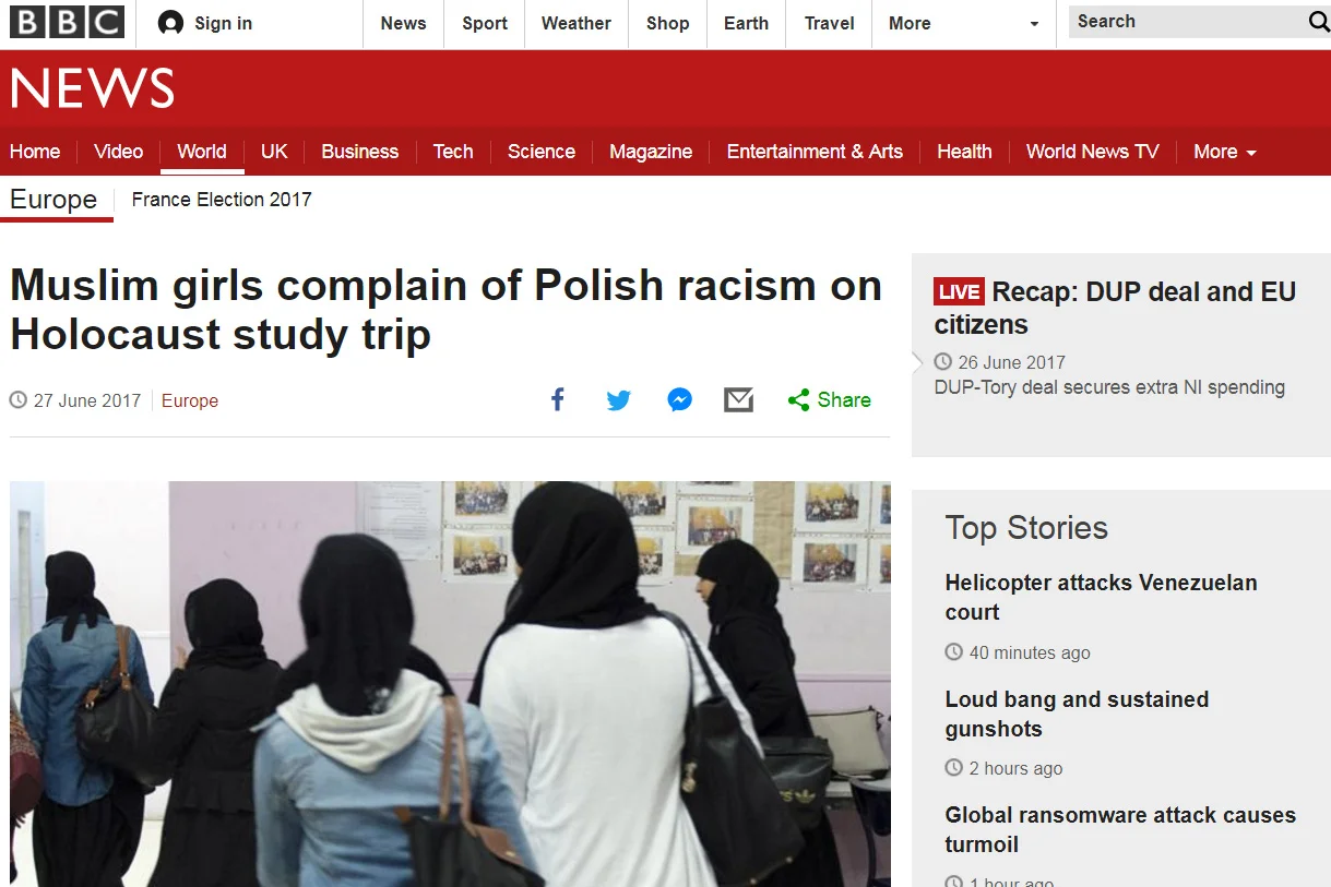 Artykuł wzbudził furię na prawicy.