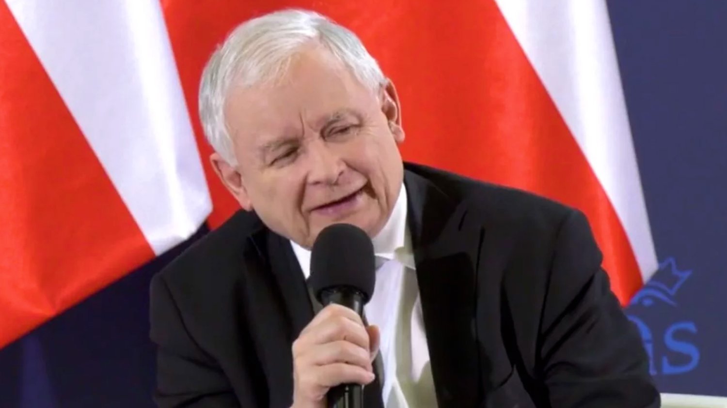 Jarosław Kaczyński na wiecu w Radomiu.