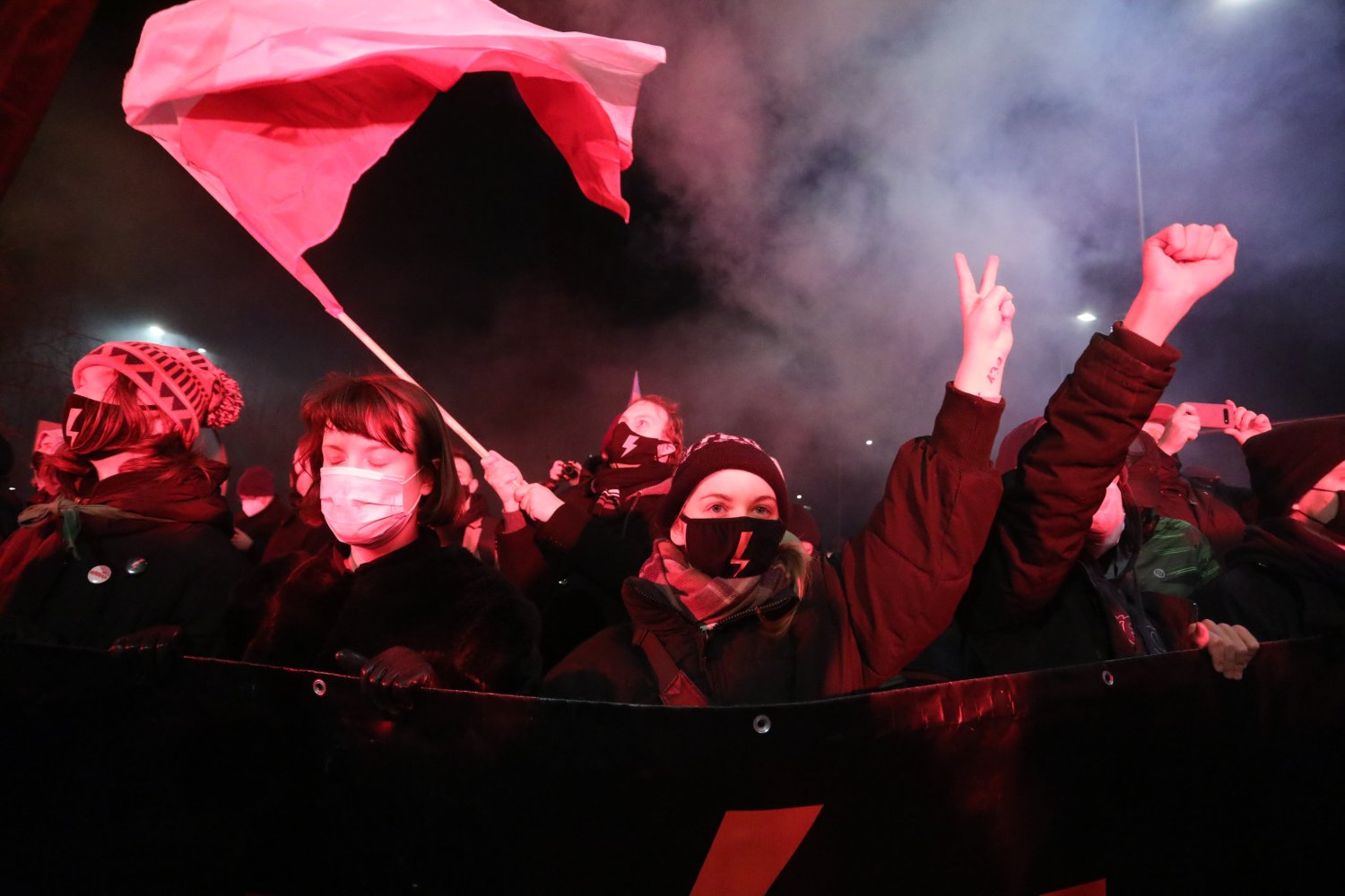 Protest przed siedzibą PiS przy ul. Nowogrodzkiej