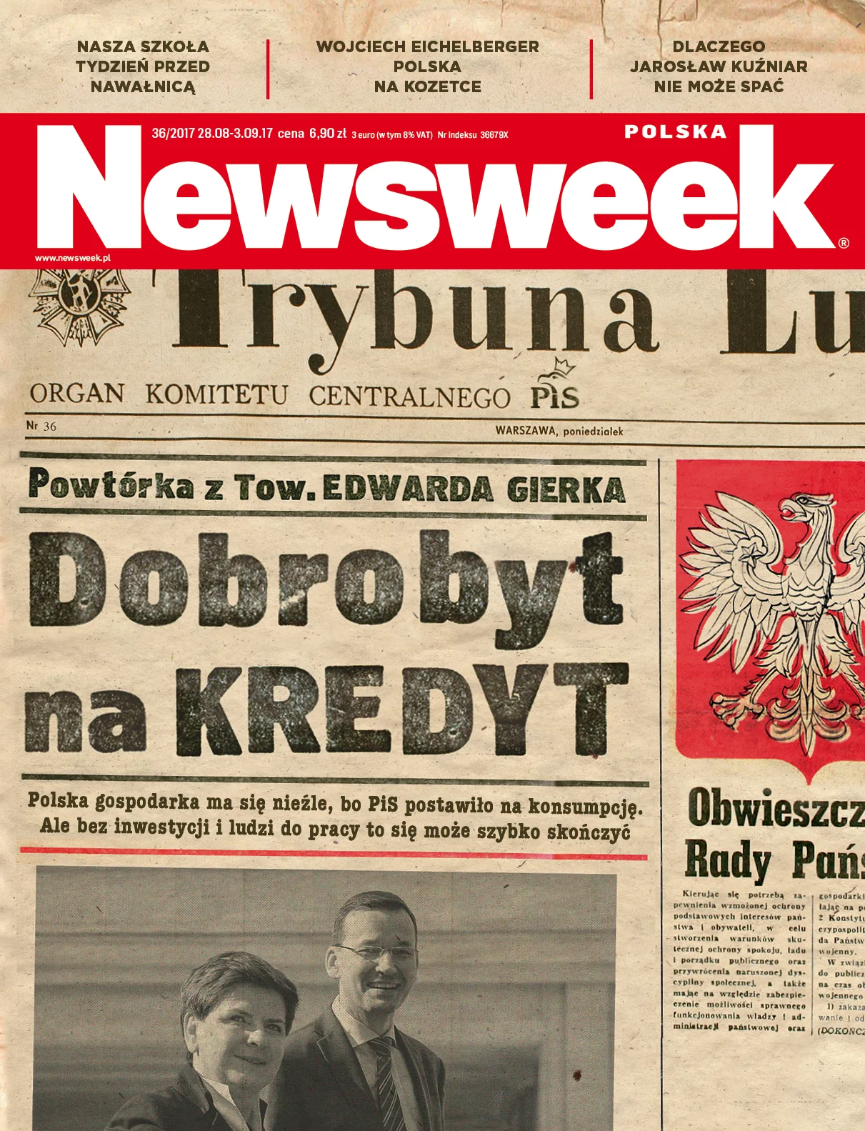 "Fortynbras zaciera ręce", czyli rozmowa Aleksandry Pawlickiej z Janem Klatą w najnowszym wydaniu Newsweeka.