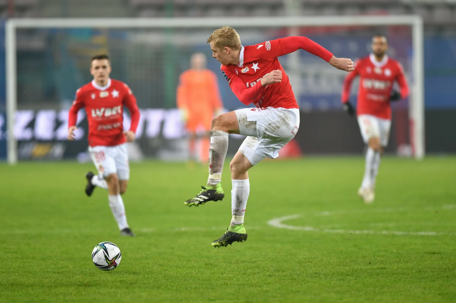 Michal Frydrych uratował Wiśle Kraków jeden punkt w meczu z Wartą Poznań