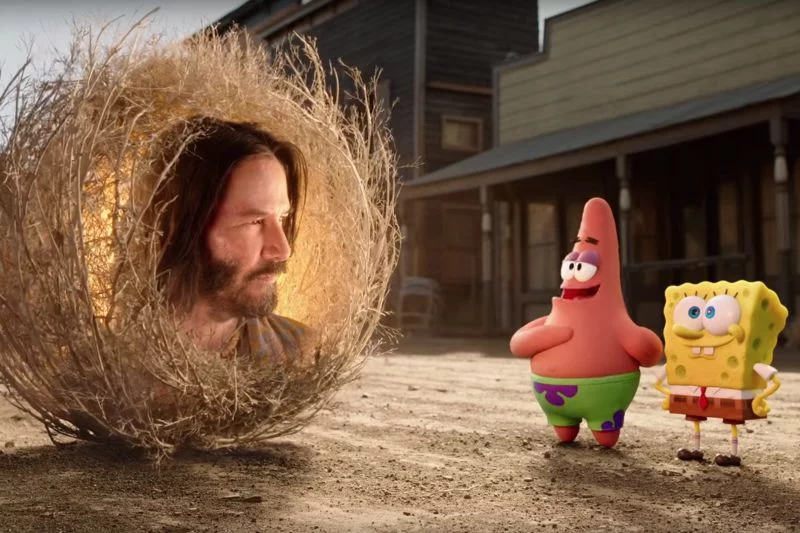 Keanu Reeves zagra ducha.