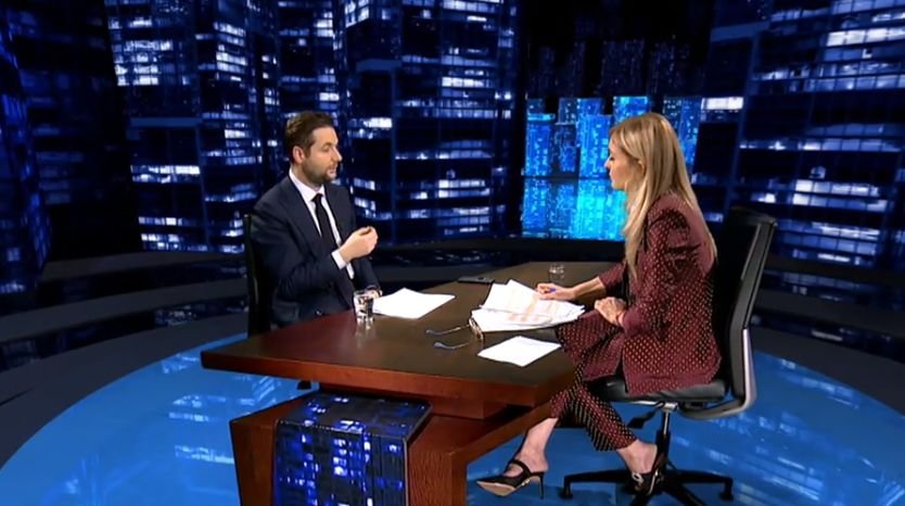 Patryk Jaki starł się z Moniką Olejnik w TVN 24