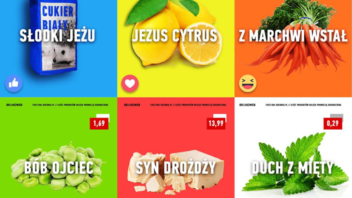 Po wybuchu skandalu z obrażającą uczucia religijne Polaków reklamą Lidla agencja BRANDWEB w ten sposób postanowiła popisać się swoim poczuciem humoru.