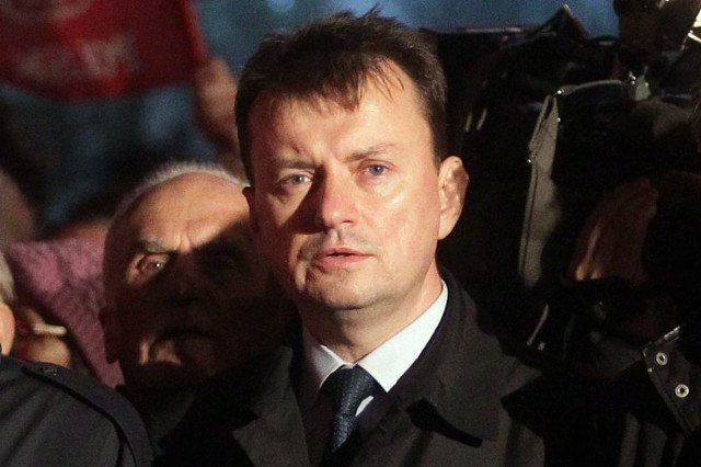 Szef MSWiA Mariusz Błaszczak