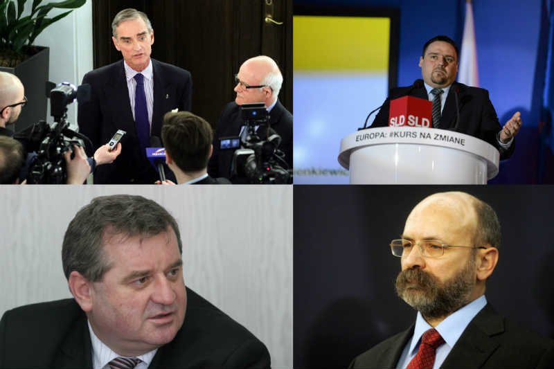 Jan Maria Jackowski, Artur Kępiński, Andrzej Pałys i Bogdan Pęk nadwyrężyli kariery polityczne przez swoje wyskoki.