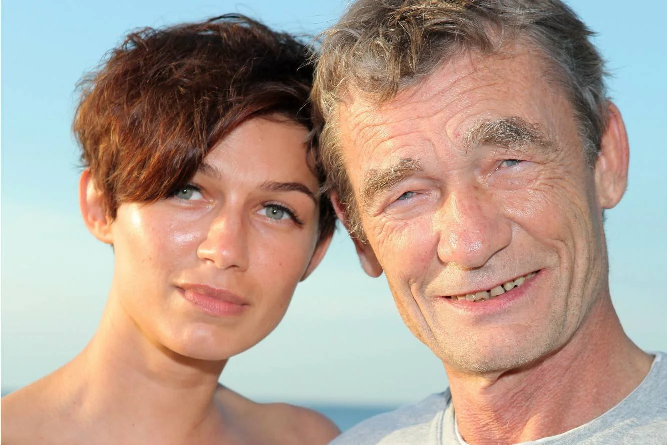 Krzysztof Kiersznowski z ówczesną partnerką