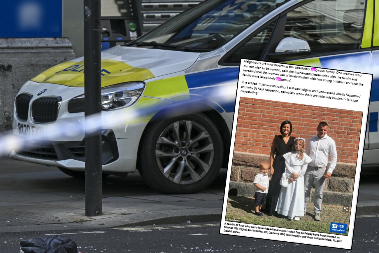 Rodzina Polaków znaleziona martwa w Londynie. Co mówią sąsiedzi?