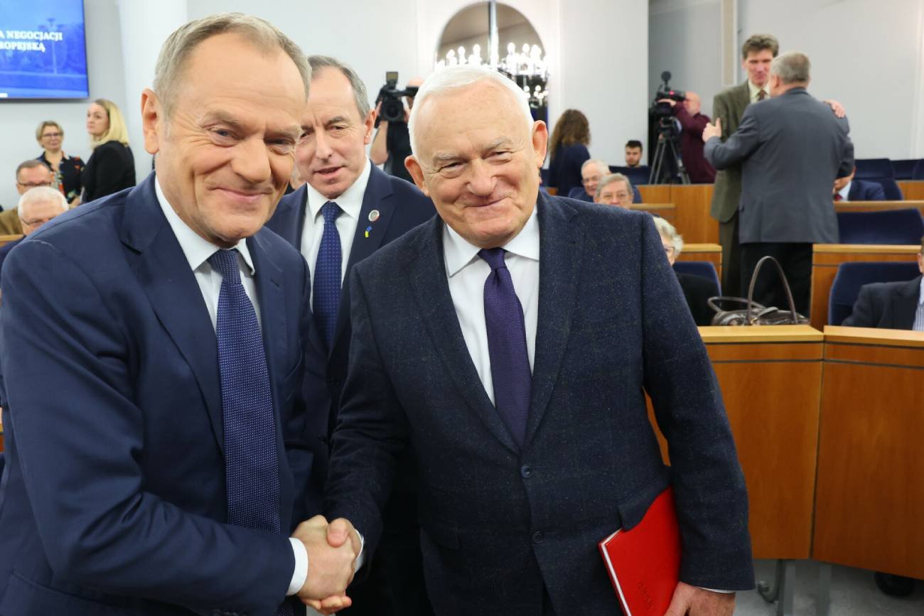 Donald Tusk i Leszek Miller Donald Tusk i Leszek Miller