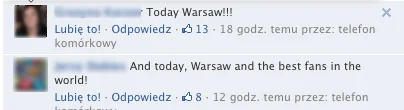 Komentarze fanów pod zdjęciami z poprzednich koncertów Depeche Mode.