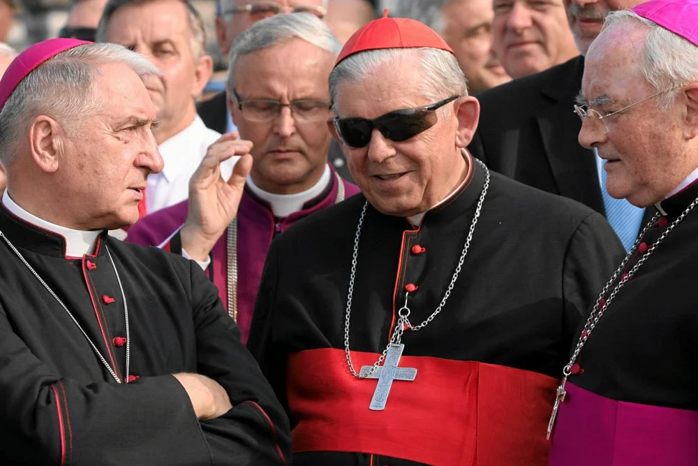 Kardynał Józef Glemp w 2010 roku