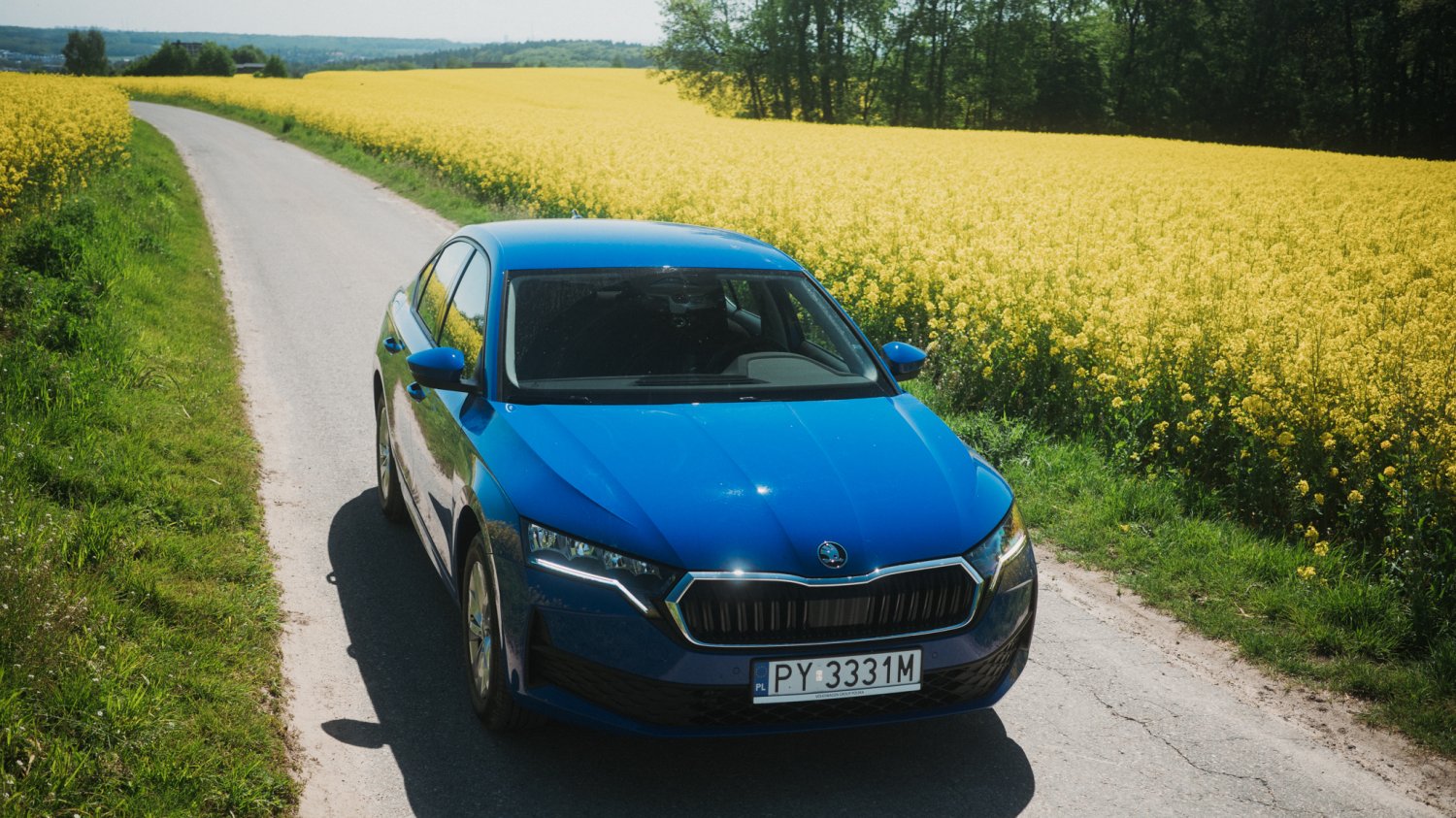 Skoda Octavia praktycznie w bazowej wersji z manualną skrzynią biegów