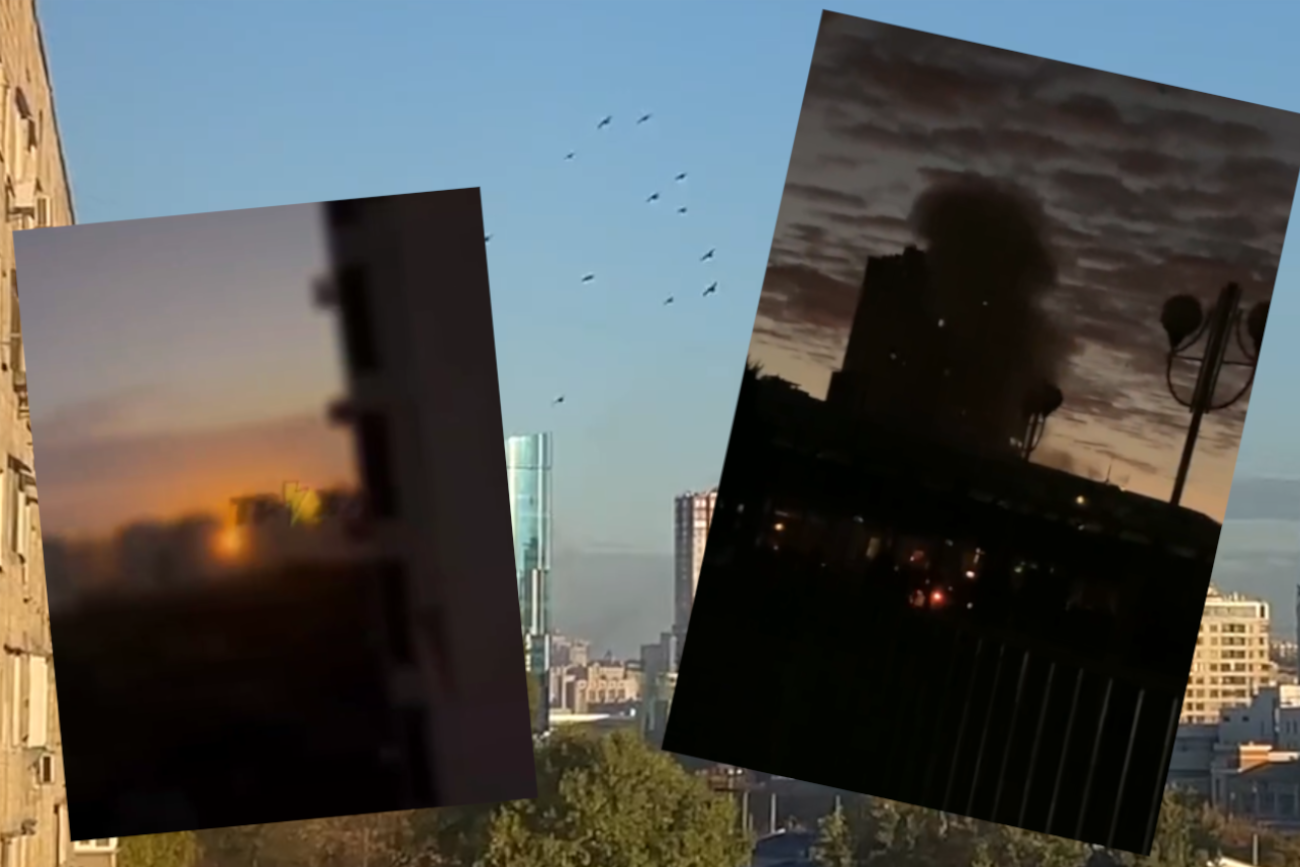 W Kijowie nad ranem doszło do serii eksplozji.