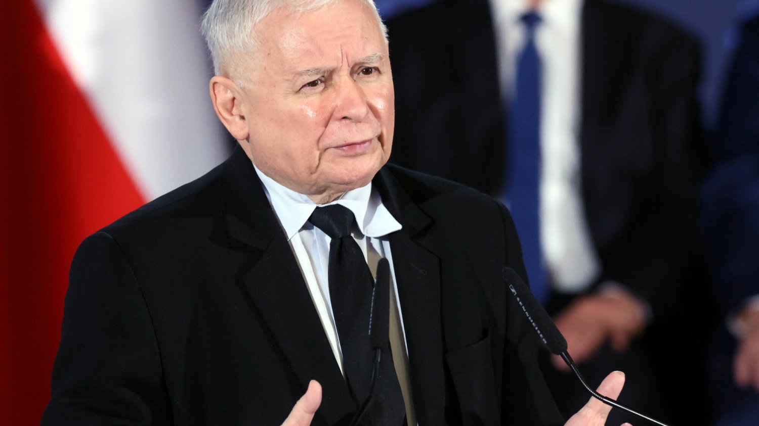 Jarosław Kaczyński zaskoczony pytaniem. Dotyczyło aferzystów z PiS